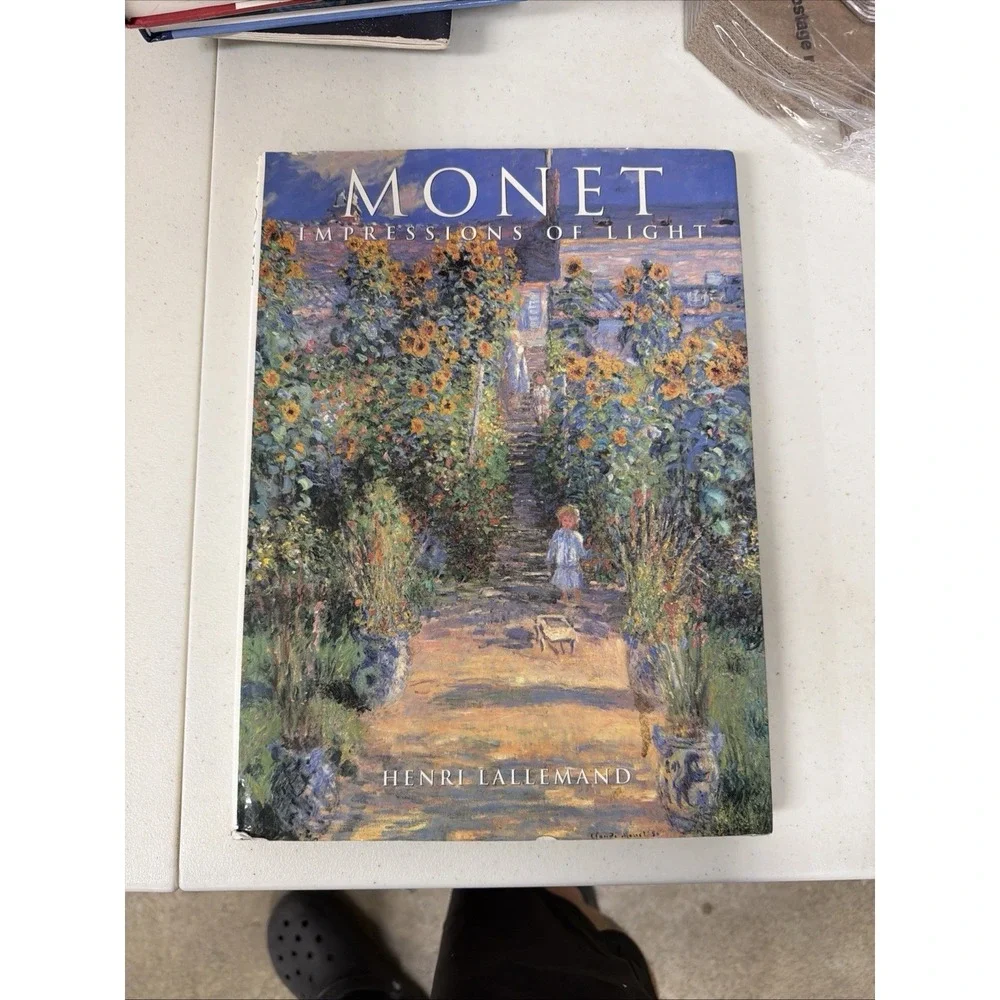 Monet Impressions Of Light Henri Lallemand Hardcover Art Book Todtri Paintings
